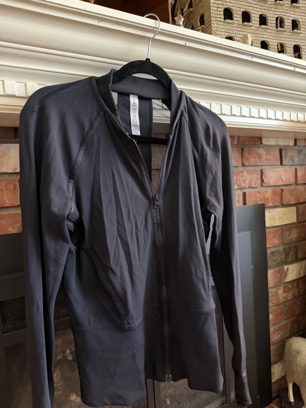 lululemon athletica Black Full-Zip Performance Jacket